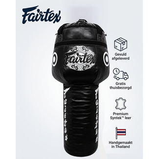 FAIRTEX Fairtex HB13 Super Angle Heavy Bag 140 cm – Zwart – Gevuld & Gratis Bezorgd