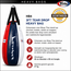 FAIRTEX HB4 Tear Drop Heavy Bag – Blauw/Wit/Rood – Gevuld