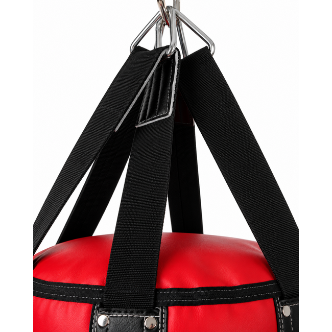 FAIRTEX HB3 Extra Large Heavy Bag – Zwart/Rood – Gevuld – 100 × 40 cm