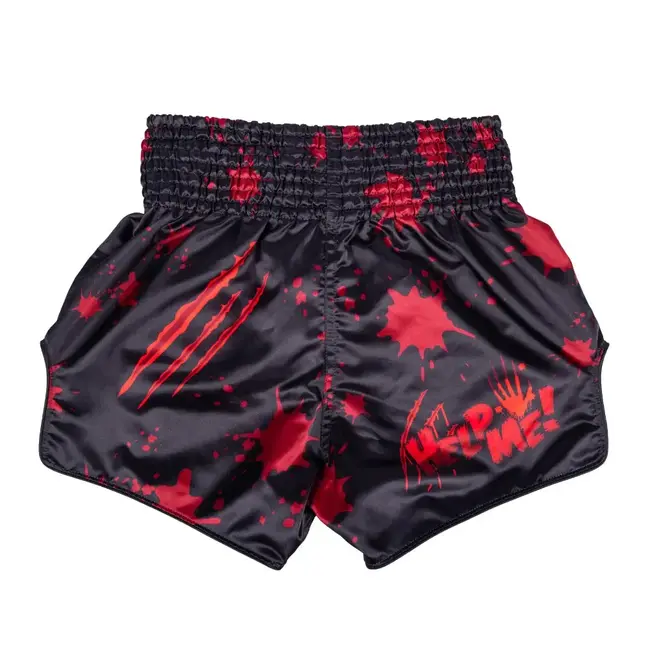 FAIRTEX Demon’s Bite Muay Thai Shorts – Zwart/Rood
