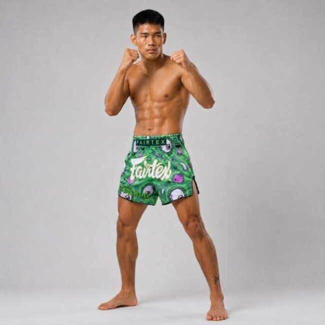 FAIRTEX Soul Reaper Muay Thai Shorts – Zwart/Grijs