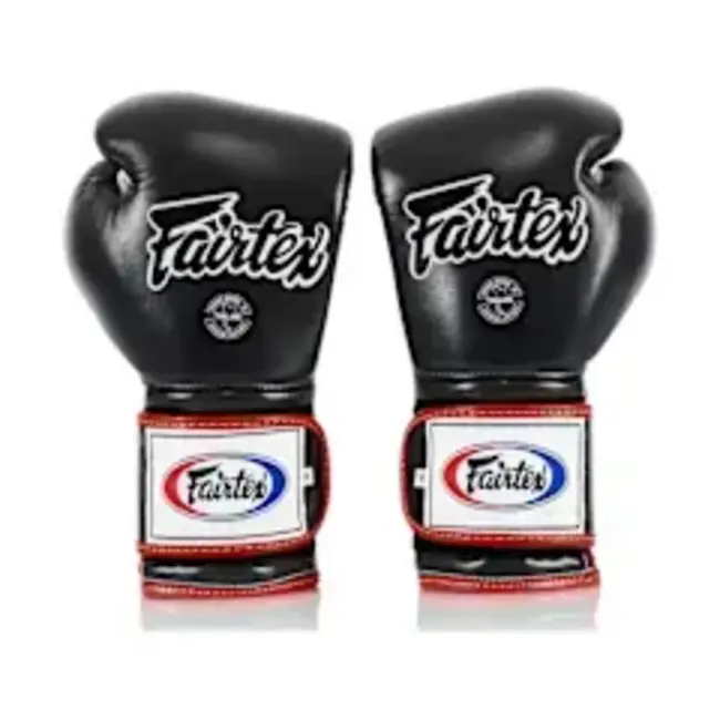 FAIRTEX Fairtex BGV9 Mexican Style Bokshandschoenen – Zwart/Wit/Rood