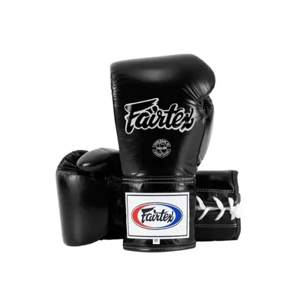 Fairtex BGL3 gants de boxe à lacets – noir