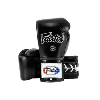 FAIRTEX Fairtex BGL3 Bokshandschoenen met Veters – Zwart