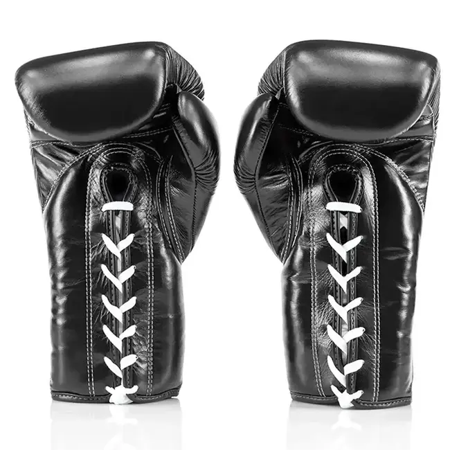FAIRTEX Fairtex BGL3 Bokshandschoenen met Veters – Zwart