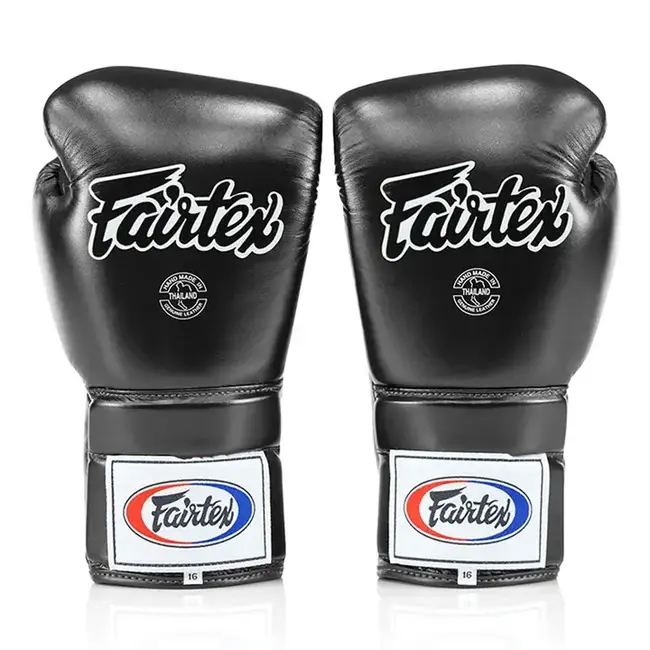 FAIRTEX Fairtex BGL3 Bokshandschoenen met Veters – Zwart