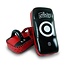FAIRTEX Fairtex KPLC2 Curved Muay Thai Kick Pads - BLACK RED