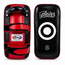 FAIRTEX Fairtex KPLC2 Curved Muay Thai Kick Pads - BLACK RED