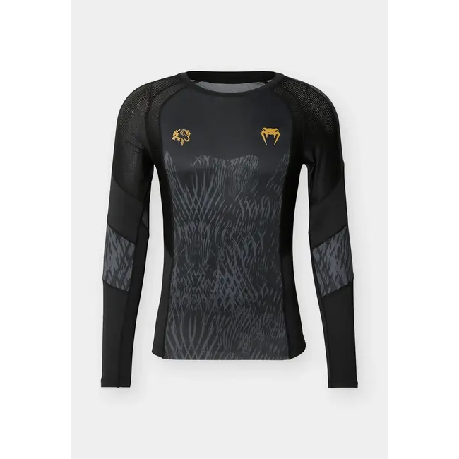 Venum Venum x Chimaev Wild Borz Rashguard met Lange Mouwen – Zwart/Grijs