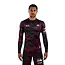 Venum Venum UFC Zenith Rashguard Long Sleeves – Navy Blue/Burgundy – Compressiepasvorm