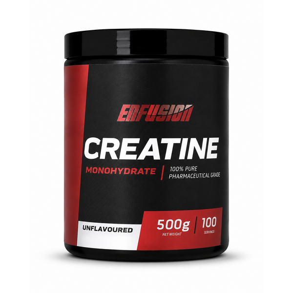 ENFUSION Kreatin-Monohydrat – Geschmacksneutral – 500 g – 100 Portionen