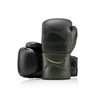 NSPIRE Lace-Up Microfiber Bokshandschoenen – Legergroen