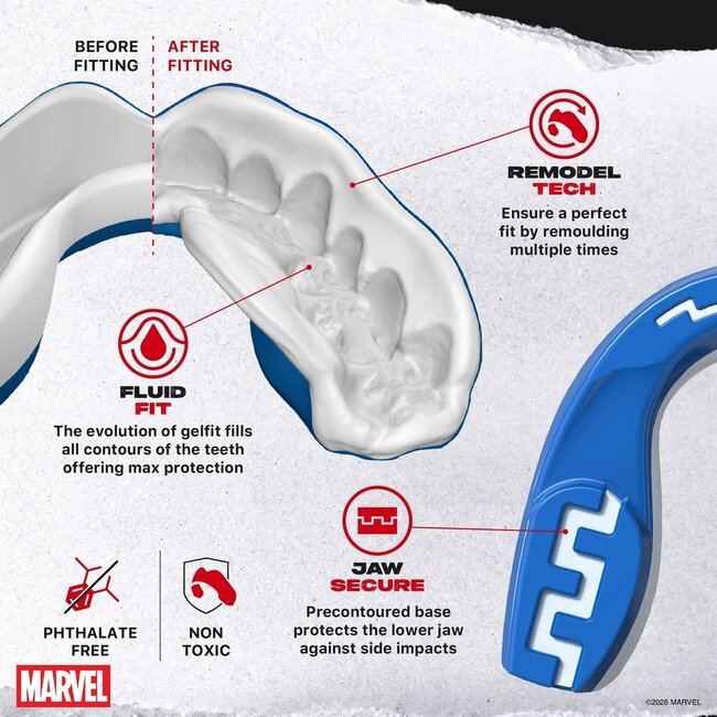 safe jaws Marvel Beast Gebitsbeschermer – Blauw