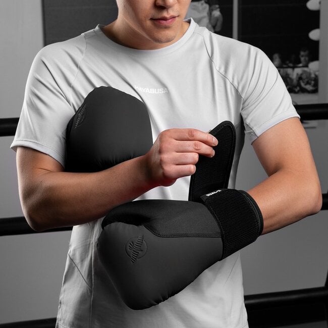 Hayabusa T360 Bokshandschoenen – Zwart – Dual-X Polssteun – Training & Sparring