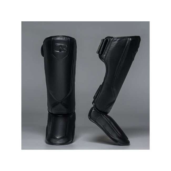 JOYA Performance Scheenbeschermers – Zwart/Carbon – Ergonomisch – Kickboksen & Muay Thai