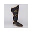 JOYA Strike Scheenbeschermers – Zwart/Goud – Lichtgewicht – Kickboksen & Muay Thai