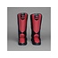 JOYA Performance Scheenbeschermers – Zwart/Rood – Ergonomisch – Kickboksen & Muay Thai