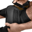 Hayabusa T3 Full-Back Scheenbeschermers – Zwart/Goud – Comfortabel – Kickboksen & Muay Thai