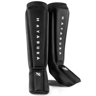 Hayabusa Core Sleeved Scheenbeschermers – Zwart