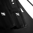 Hayabusa Core Sleeved Scheenbeschermers – Zwart – Comfortabel – Kickboksen & Muay Thai