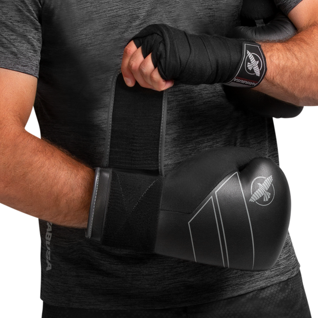 Hayabusa S4 Leather Bokshandschoenen – Zwart – Training & Sparring