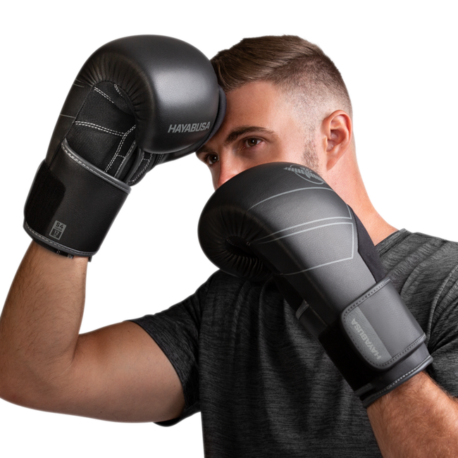 Hayabusa S4 Leather Bokshandschoenen – Zwart – Training & Sparring