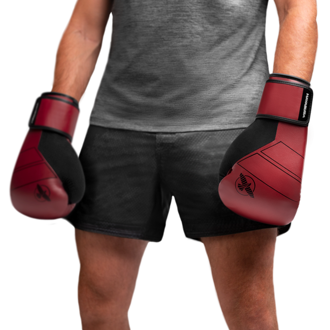 Hayabusa S4 Leather Bokshandschoenen – Rood – Training & Sparring