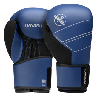 Hayabusa S4 Leather Bokshandschoenen – Blauw