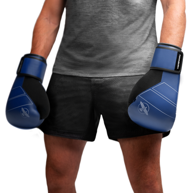 Hayabusa S4 Leather Bokshandschoenen – Blauw – Training & Sparring