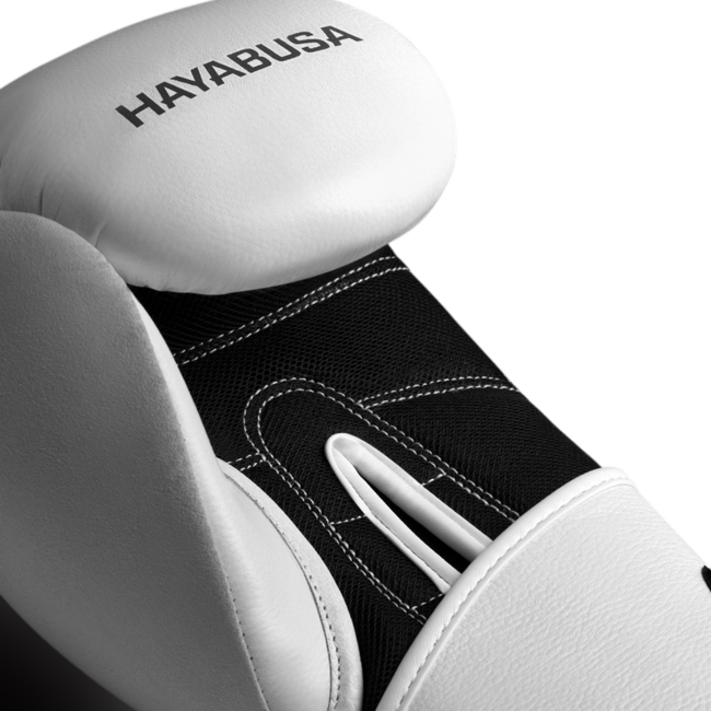 Hayabusa S4 Leather Bokshandschoenen – Wit – Training & Sparring