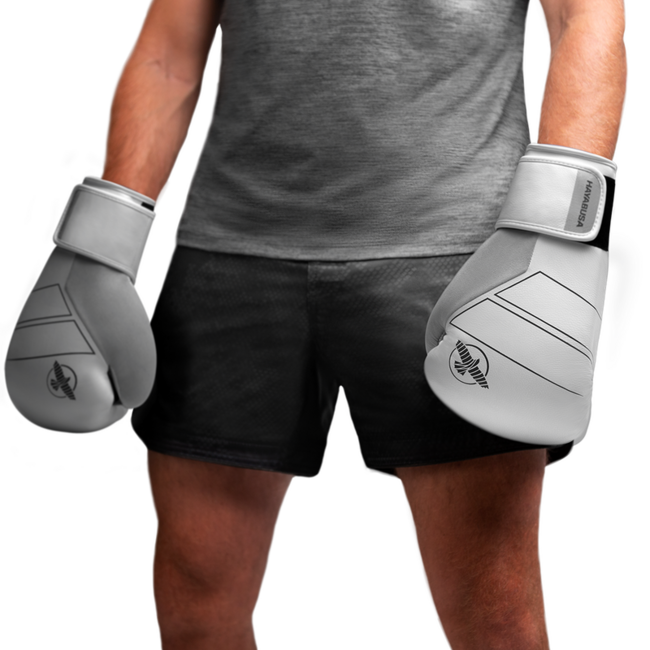 Hayabusa S4 Leather Bokshandschoenen – Wit – Training & Sparring