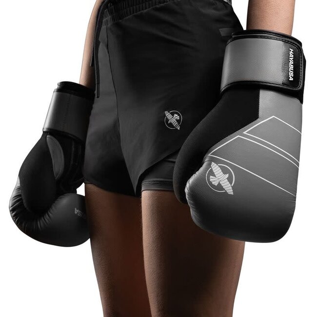 Hayabusa S4 Leather Bokshandschoenen – Grijs – Training & Sparring
