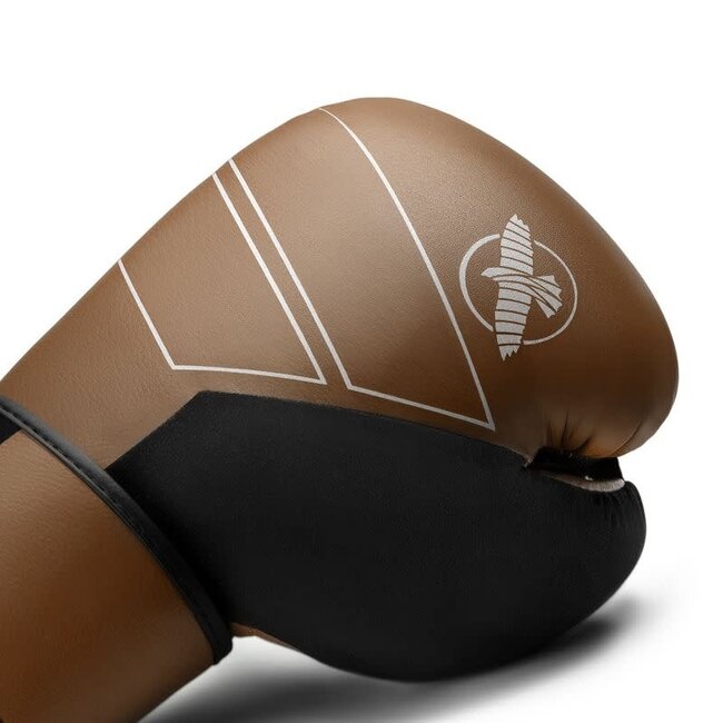 Hayabusa S4 Leather Bokshandschoenen – Goudbruin – Training & Sparring