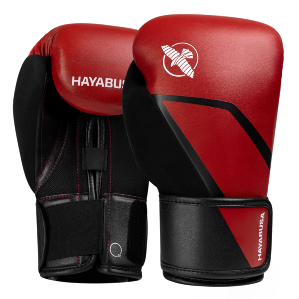 Hayabusa E1 gants de boxe – rouge/noir