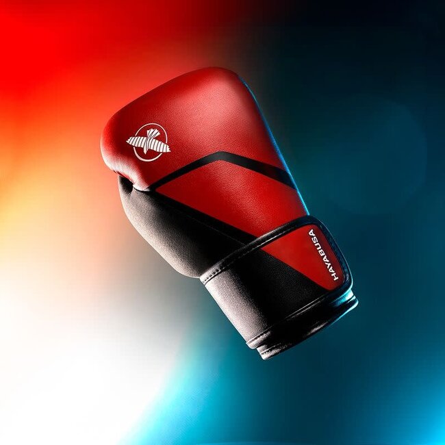 Hayabusa E1 Bokshandschoenen – Rood/Zwart – Training & Sparring