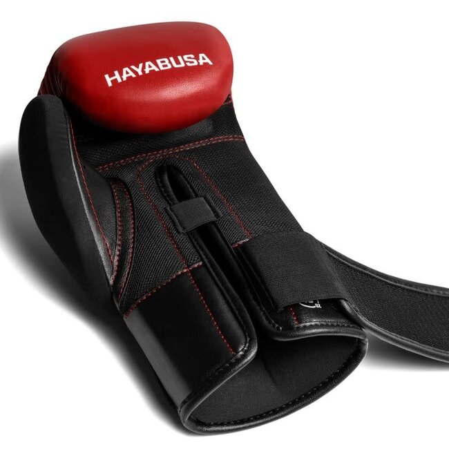 Hayabusa E1 Kids Bokshandschoenen – Rood/Zwart – Training & Sparring