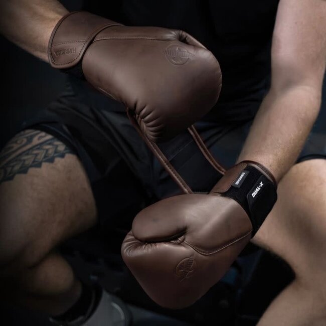 Hayabusa T360 Leather Bokshandschoenen – French Roast – Training & Sparring
