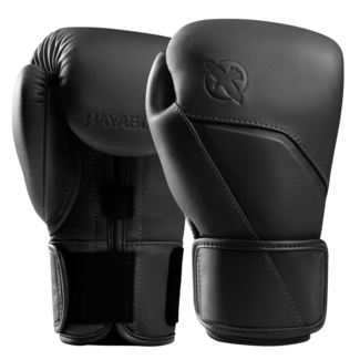 Hayabusa E1 Leather Bokshandschoenen – Onyx Black