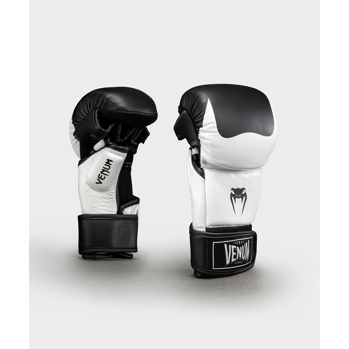 Venum Attack 2.0 gants de sparring cuir – noir/blanc