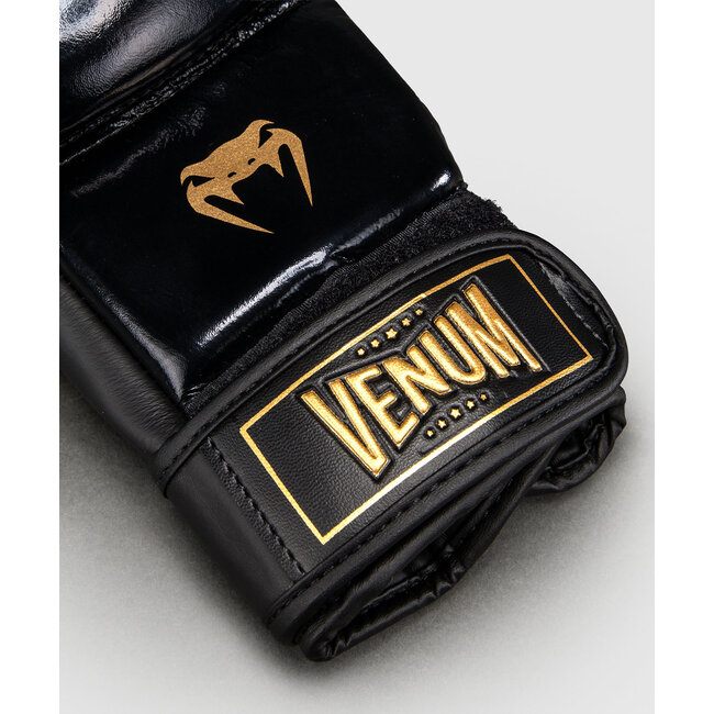 Venum Attack 2.0 Sparring Gloves Leather – Black/Gold voor MMA en Grappling