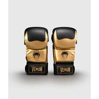 Venum Attack 2.0 Sparring Gloves Leather – Gold/Black