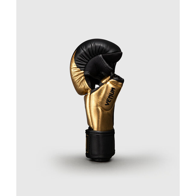 Venum Attack 2.0 Sparring Gloves Leather – Gold/Black voor MMA en Grappling