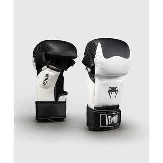 Venum Attack 2.0 Sparring Gloves – Black/White