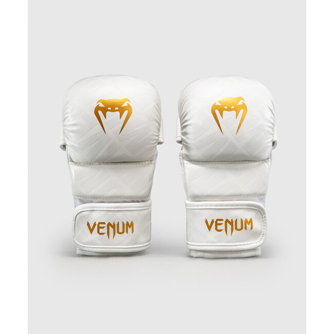 Venum Contender 1.5 XT 3D Sparring Gloves – White/Gold voor MMA