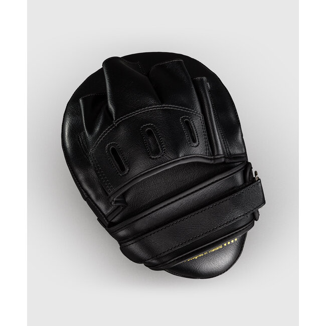 Venum Light Focus Mitts – Black/Gold – Paar voor Boksen en Kickboksen