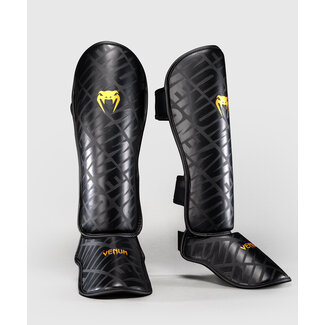 Venum Contender 1.5 XT 3D Scheenbeschermers – Zwart/Goud