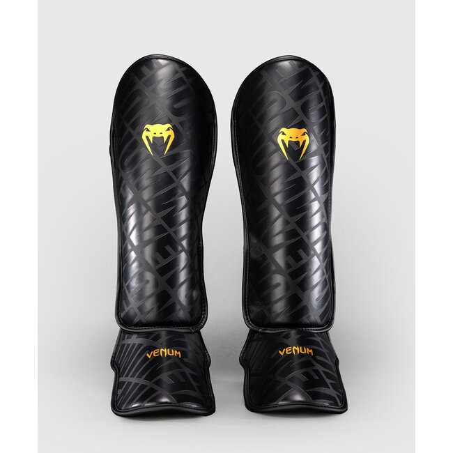 Venum Contender 1.5 XT 3D Scheenbeschermers – Zwart/Goud