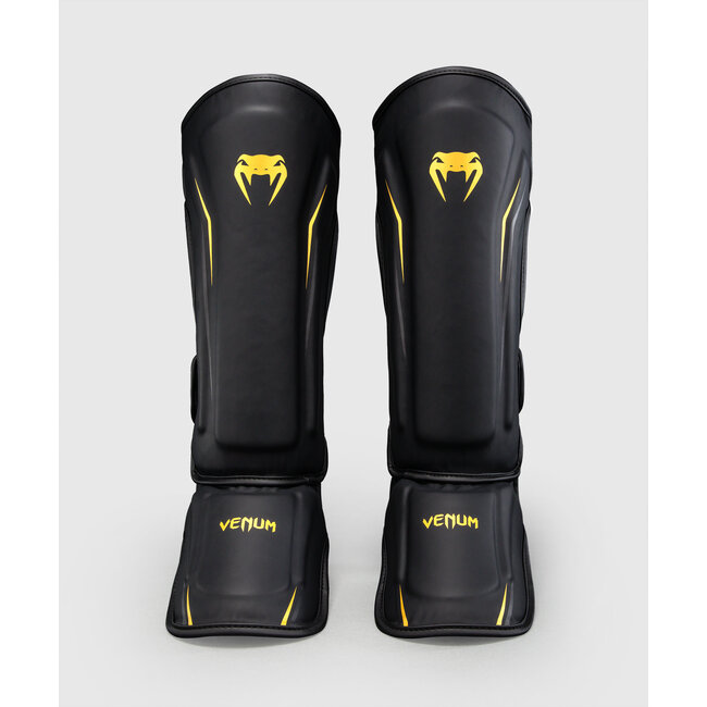 Venum G-Core Scheenbeschermers – Zwart/Goud