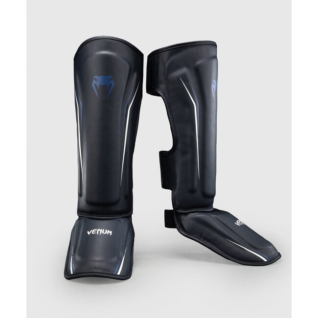 Venum G-Core Scheenbeschermers – Navy/Wit