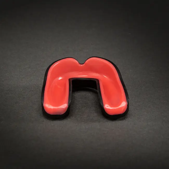 Venum Challenger Gebitsbeschermer – Zwart/Koraal – Nextfit Gel